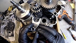 Restauration moteur ktm 125 exc 2000 vs hortese scummybraap518 [upl. by Andris]