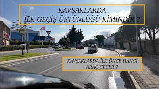 MEHMET HOCA İLE KAVŞAKLARDA GEÇİŞ ÜSTÜNLÜĞÜ [upl. by Enairb]