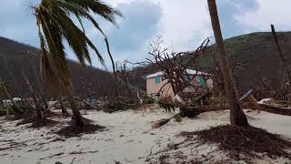 Soggy Dollar White Bay Hurricane Irma 2017 [upl. by Adnovay]