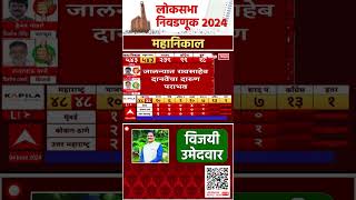 Kalyan Kale Jalna Loksabha Result  जालन्यात रावसाहेब दानवेंचा दारूण पराभव कल्याण काळे विजयी [upl. by Nylkoorb]