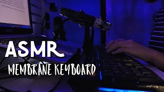 ASMR Typing On Membrane Keyboard No Talking [upl. by Yecats389]