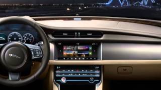 Jaguar XF 2017  InControl Touch Pro Extra Features [upl. by Ayek]