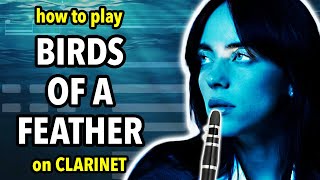 How to play Birds of a Feather on Clarinet  Clarified [upl. by Aihsad]