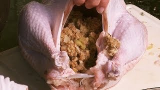 How To Stuff A Turkey [upl. by Anhsirk]