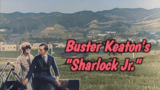 Sherlock Jr Colorized  Buster Keatons Iconic Silent Film [upl. by Pontias]