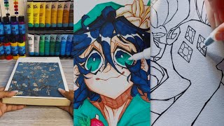 😍Art drawing tiktok compilations  Drawing tiktok 60 [upl. by Chien]