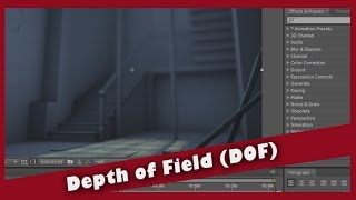 Depth of Field in MayaAfter Effects [upl. by Gatian841]