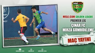 Mislicom Golden League  PREMİER LİG  Mirza Gümrükleme  Çınar Fc  10 Hafta [upl. by Dulsea]