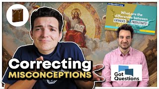 RESPONSE Catholics vs Protestants  gotquestions [upl. by Hedgcock504]