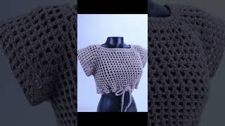 Tops a crochet ✅ Tutorial Disponible [upl. by Otrevogir]