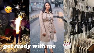 تجهزو معيا ، معروضة لحفلة عيد ميلاد 🎂  GRWM💅💄 [upl. by Timothee]