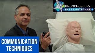 Flexible Bronchoscopy Basic Techniques 1  Communication [upl. by Niabi]