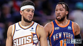 Phoenix Suns vs New York Knicks Full Game Highlights  November 26 2023  202324 NBA Season [upl. by Enneicul742]