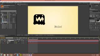 After Effects CS6 Tutorial  9  Keyframes and Bezier Handles [upl. by Alyt]