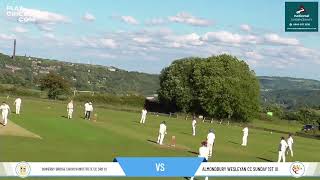 Sowerby Bridge Church Institute CC 3rd XI v Almondbury Wesleyan CC Sunday 1st XI [upl. by Yenoh234]