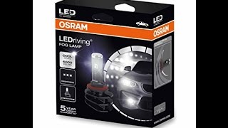 OSRAM LED ombouw set h8 h11 h16 66220CW [upl. by Brocky]