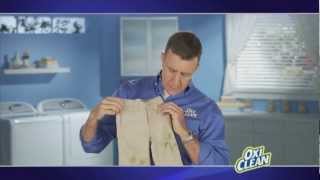 How to Remove Grass Stains and Protein Stains with OxiClean™ [upl. by Enelav]