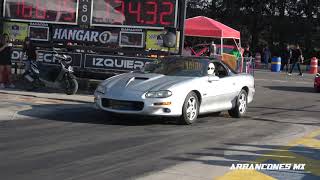 Shadow Turbo vs Camaro Z28  Arrancones Mx [upl. by Buseck]