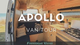 Sprinter 4x4 Van Conversion With Giant Kitchen TOUR [upl. by Jason110]