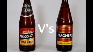 Woodgate vs Magners  Cider Review [upl. by Ylyl287]