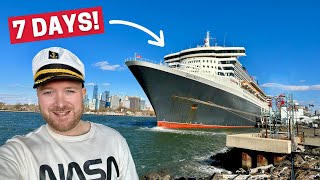 London to New York by Luxury Ship  Queen Mary 2 [upl. by Aracahs]