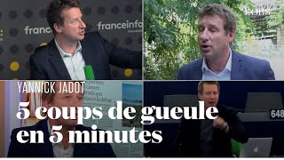 Yannick Jadot élu à la primaire éco  retour sur cinq coups de gueule du député européen [upl. by Nattie956]