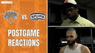 Randle Fournier and Thibs React to Loss to San Antonio Spurs  New York Knicks [upl. by Riggall]