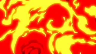 GREEN SCREEN EFFECTS BACKGROUND ANIMATED FIRE TRANSITION WITH SOUND EFFECT [upl. by Alurta]