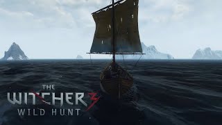 The Witcher 3  Sailing Around Skellige Islands  Music amp Ambience [upl. by Novar]