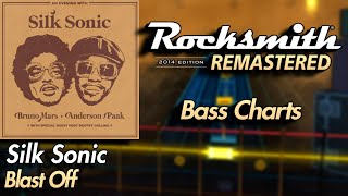 Silk Sonic  Blast Off  Rocksmith® 2014 Edition  Bass Chart [upl. by Nannarb]