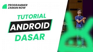 TUTORIAL ANDROID DASAR BAHASA INDONESIA [upl. by Nesila]