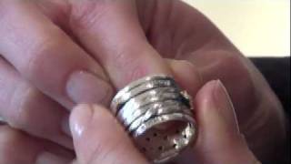 Seven Blessings Jewish Ring  Silver [upl. by Konrad]