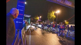 Dit was de Friese wielerprimeur nachtelijke Critrace in Dokkum [upl. by Annoif]