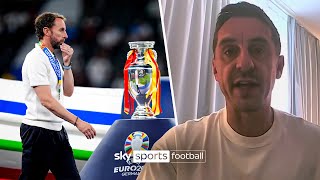 Gary Nevilles honest opinion on Englands Euro 2024 final defeat [upl. by Meara781]