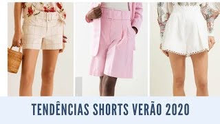 15 SHORTS TENDÊNCIAS VERÃO 2020 [upl. by Orsa62]