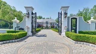 An Opulent French Estate in Alpine New Jersey [upl. by Eneloj]