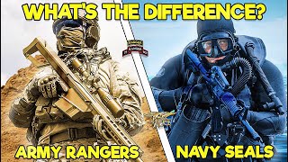 Army Rangers vs Navy SEALs [upl. by Harvard472]