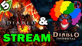 Diablo inmortal amp luego Diablo 4 T5 [upl. by Werby]