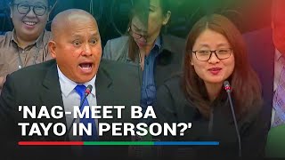 Kilala mo ba ako Bato grills Alice Guo after former chief PNP mentioned at Senate hearing [upl. by Drolyag490]