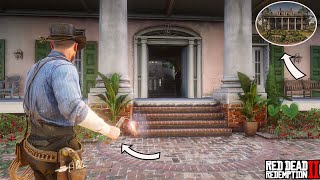 How to Get In To Braithwaite Manor House in Free Roam  RDR2 [upl. by Emerald382]