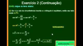 Matemática  Aula 38  Triângulos  Pontos Notáveis  Parte 2  Final [upl. by Krahmer]