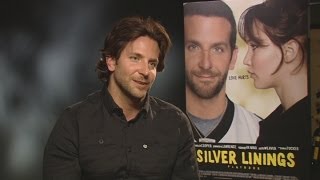 EXCLUSIVE Full interview with Bradley Cooper on new movie Silver Linings Playbook [upl. by Billi114]