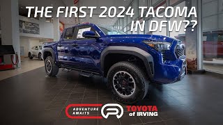 First 2024 Tacoma in DFW tacoma 2024 4gen trdoffroad [upl. by Okwu286]