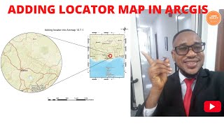 How to Add Locator Map in ArcGisArcmap 2020 [upl. by Iana]