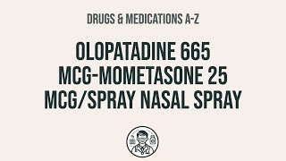 How to use Olopatadine 665 McgMometasone 25 McgSpray Nasal Spray  Explain UsesSide EffectsInte [upl. by Iover]