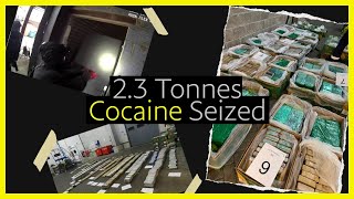 23 Tonnes Cocane Seized In North London Warehouse Raids By NCA streetnewsuk [upl. by Eenaej751]