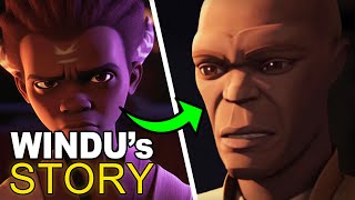 How Mace Windu Become a Powerful Jedi Master AI Voice [upl. by Latyrc]