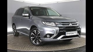 Mits Outlander Phev 20 h 12kWh GX4hs SUV 5dr Petrol Plugin Hybrid CVT 4WD Euro 6 200 ps 2016 [upl. by Malamut]