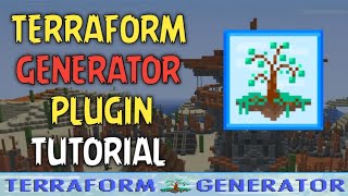 Minecraft Terraform Generation Alpha Plugin Tutorial [upl. by Lennor]