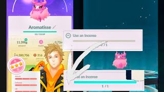 How to Evolve Spritzee to Aromatisse 🔥🔥 100IV  Pokémon Go [upl. by Gnohc174]